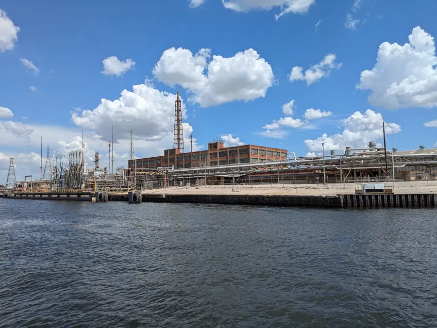 A refinery on the Houston Ship Channel